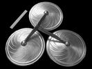 Full Tricone Set - (3) 6" Cones, T-Bridge & Saddle Blank