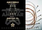 Amistar Resophonic Guitar Strings ( Phosphore Bronze 16 / 18 / 28w / 38w / 48w / 59w or Nickel Plated Steel 12 / 16 / 24w / 32w / 42w / 54w) 